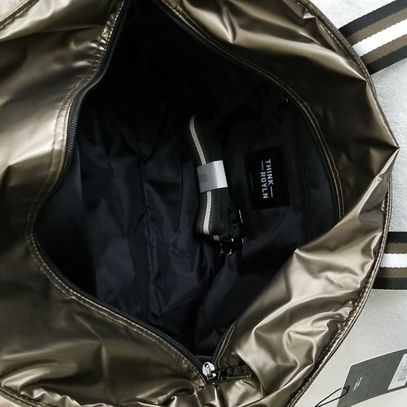 ❣️HP❣️ New Think Royln Wingman Quilted Colorblock Tote - Picture 9 of 12